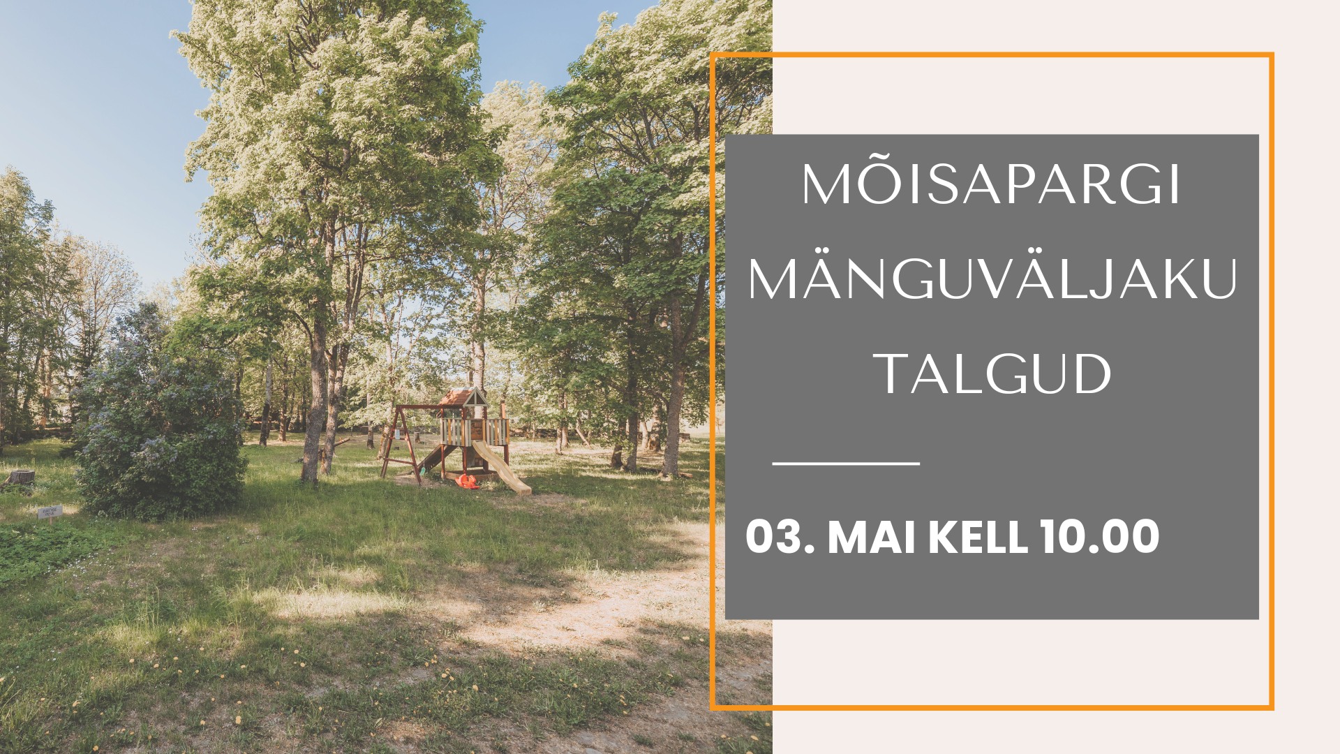 Mõisapargi mänguväljaku talgud