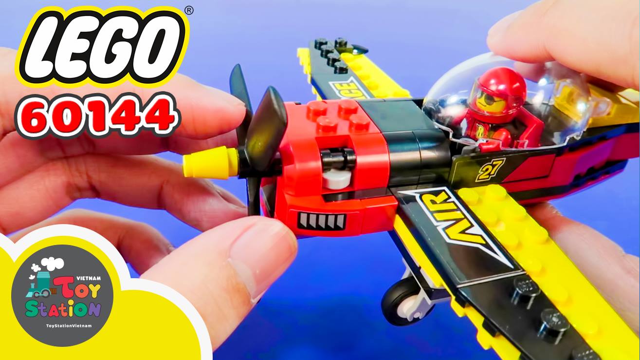 ToyStation - ‼️Lắp ráp bộ Lego 60144 máy bay đua Air Race 🖱️Link video ...