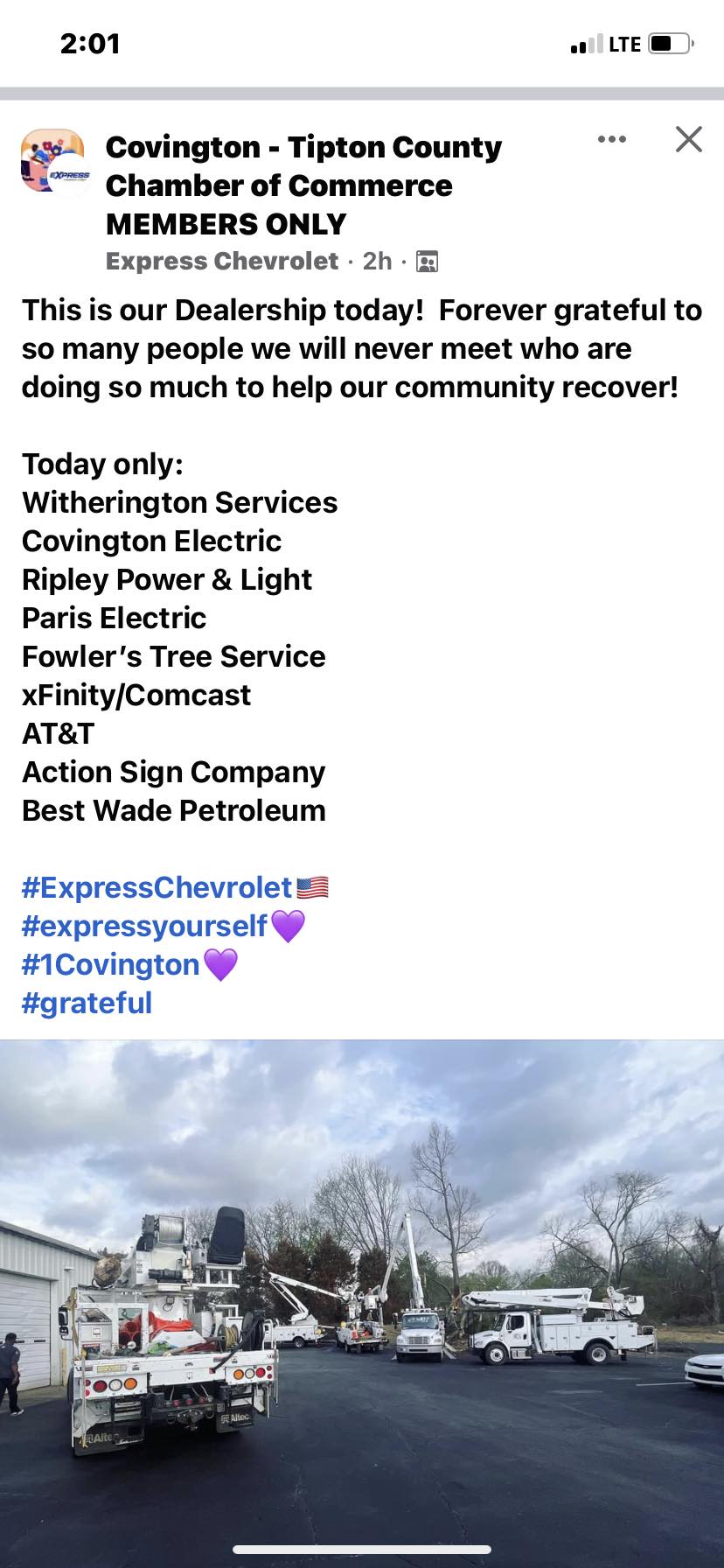 Fowler Tree Service | Covington TN
