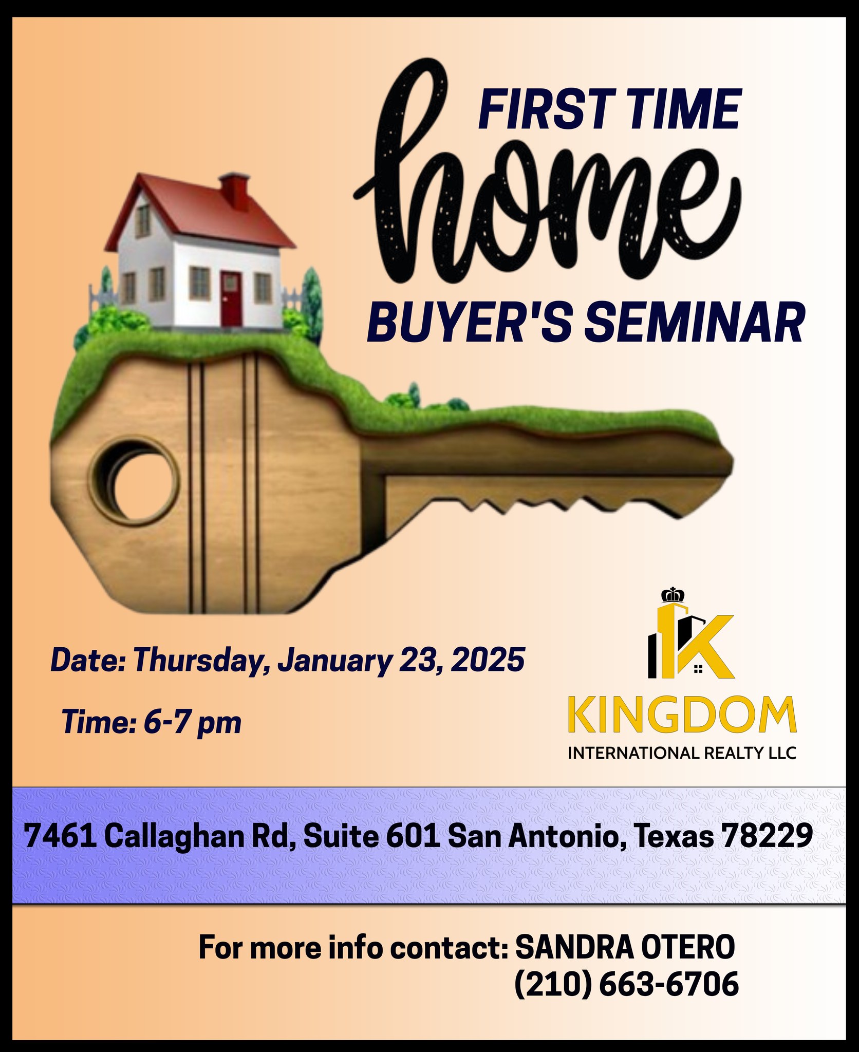 First Time Home Buyer Seminar