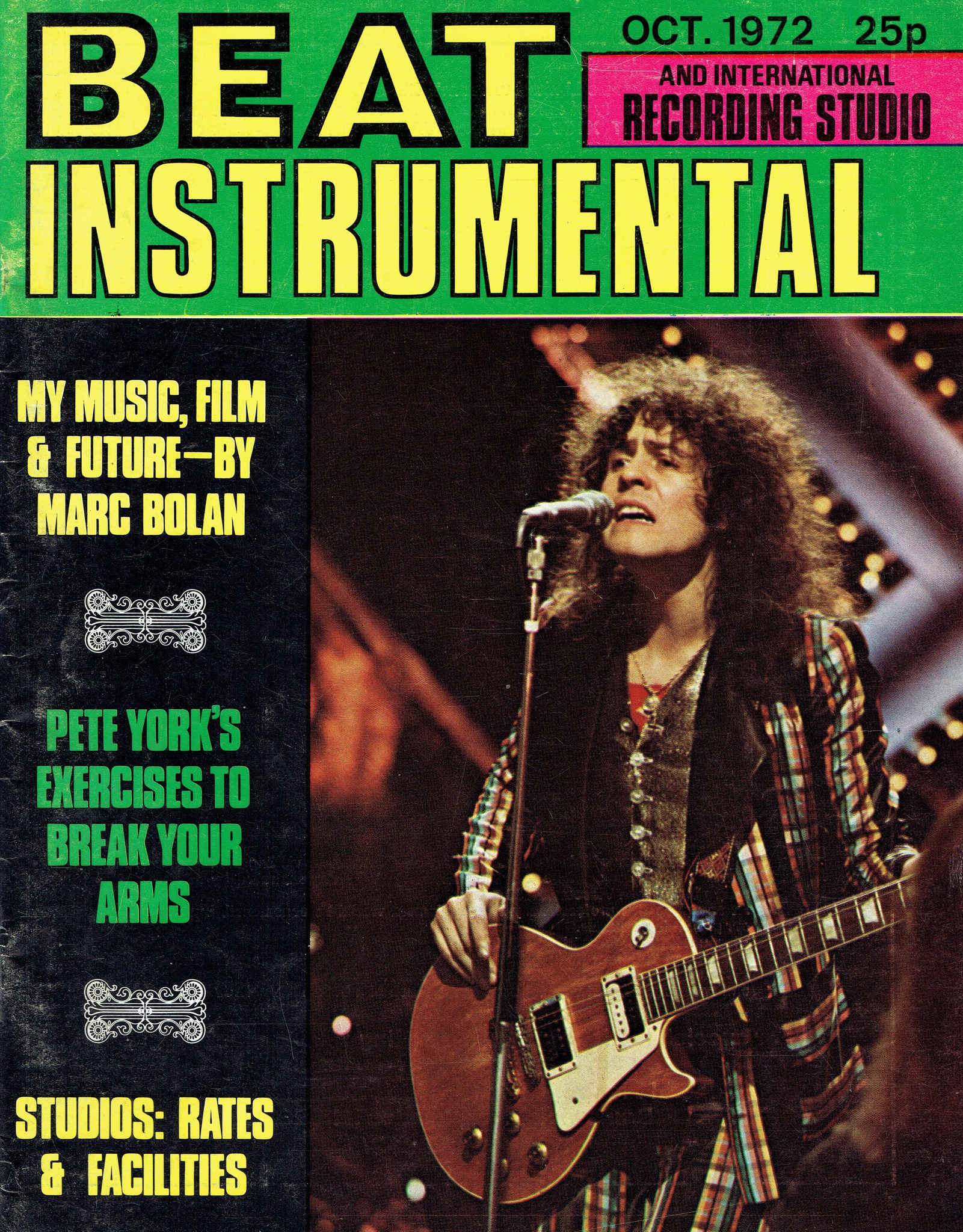 Marc Bolan discusses music, film and future in 1972 Beat