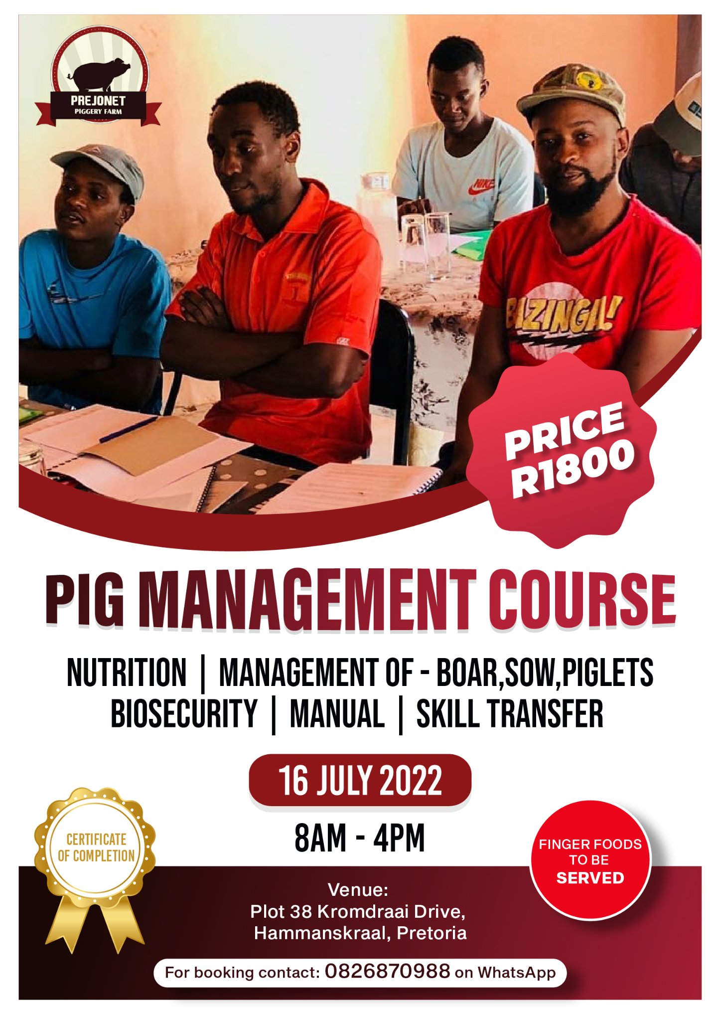 Prejonet Piggery FARM | Pretoria
