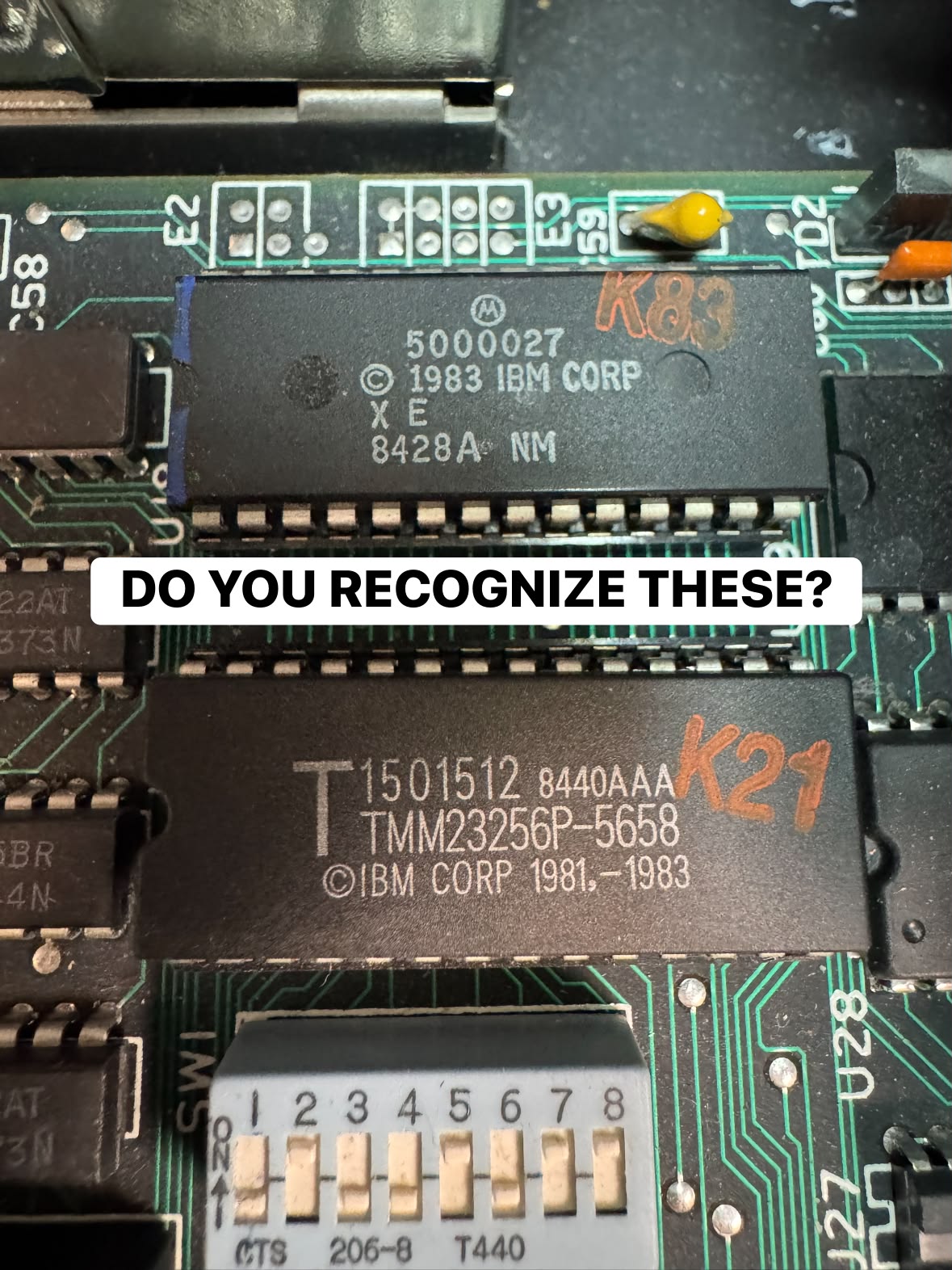 CO＆co Retro memories of our first IBM XT computer setup