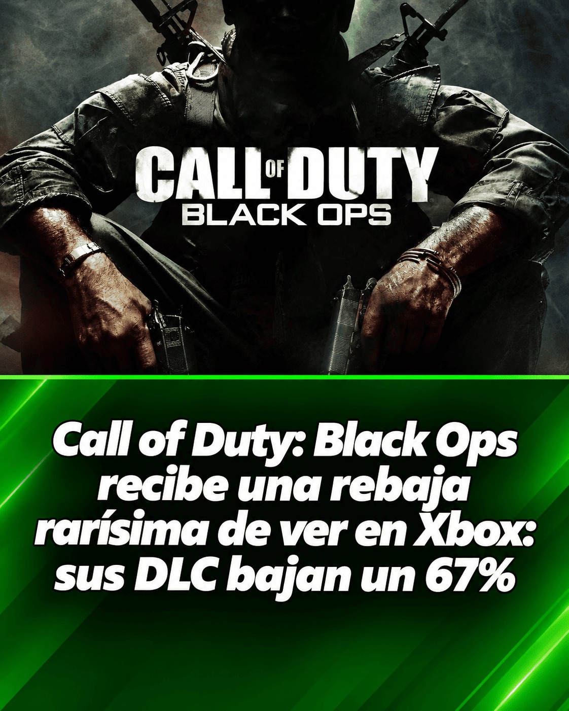 💰 Call of Duty: Black Ops tiene una rebaja muy poco habitual en