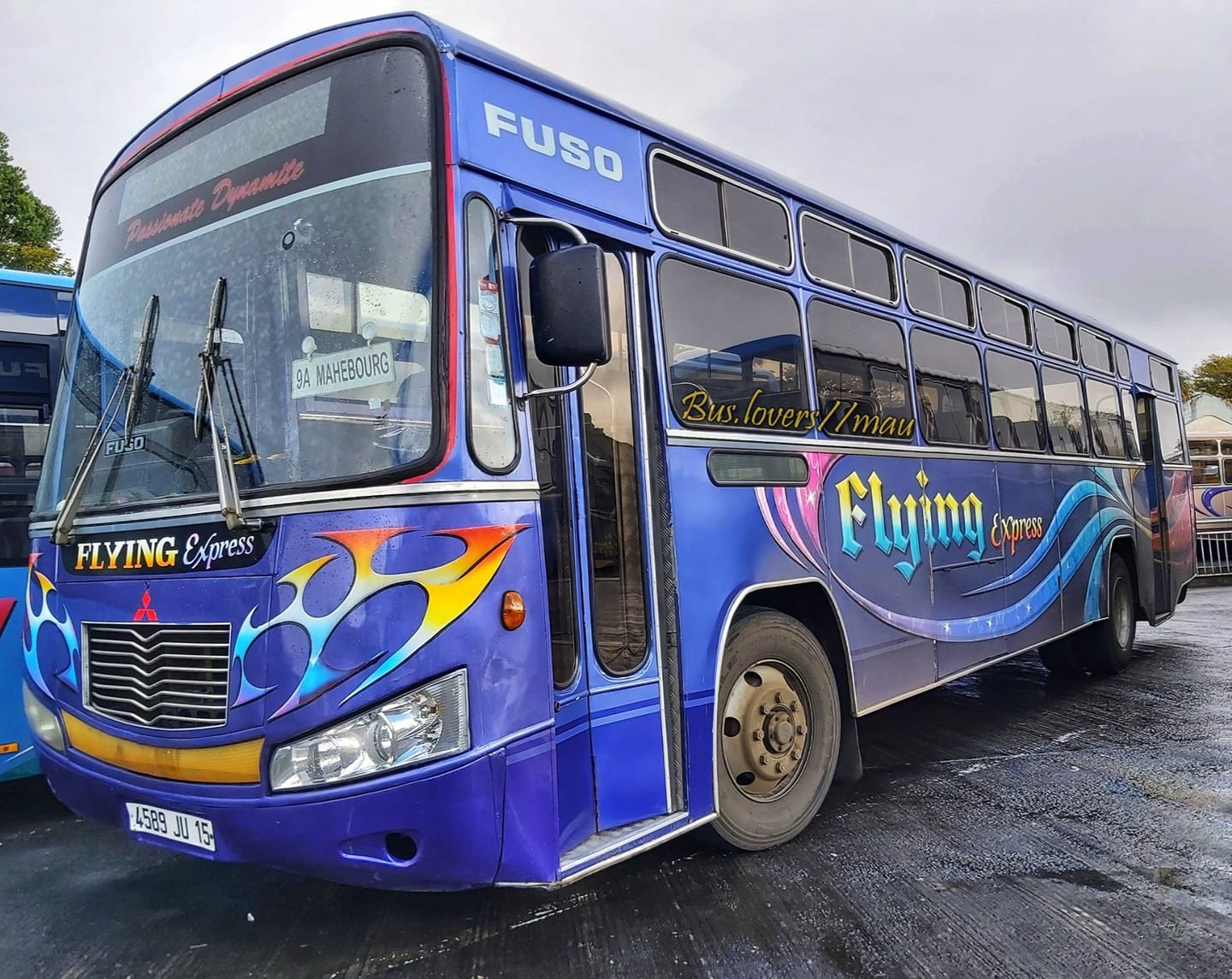 💙 Flying Express 💙 ~_~ 4589 JU... - Buses Of Mauritius | Facebook