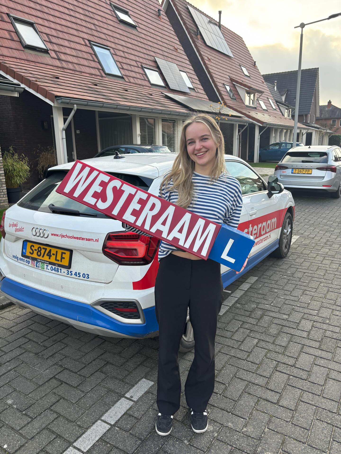Rijschool - 🎉 Hoera! Ook Jill van Aartsen is geslaagd voor haar ...