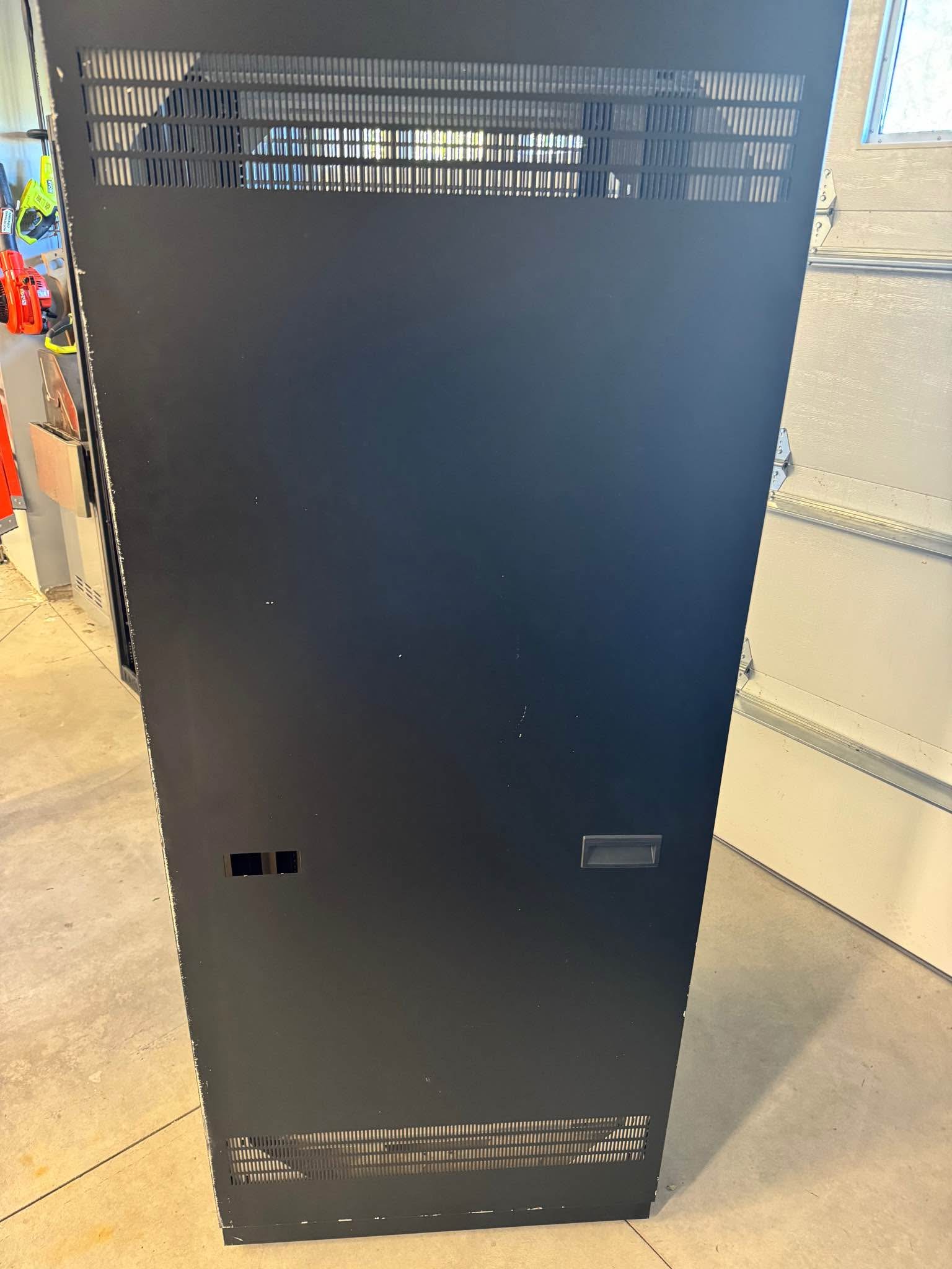 Solid APW Server Rack - 32D” x 27W” x 80H” w/ Tinted Door - Storage ...