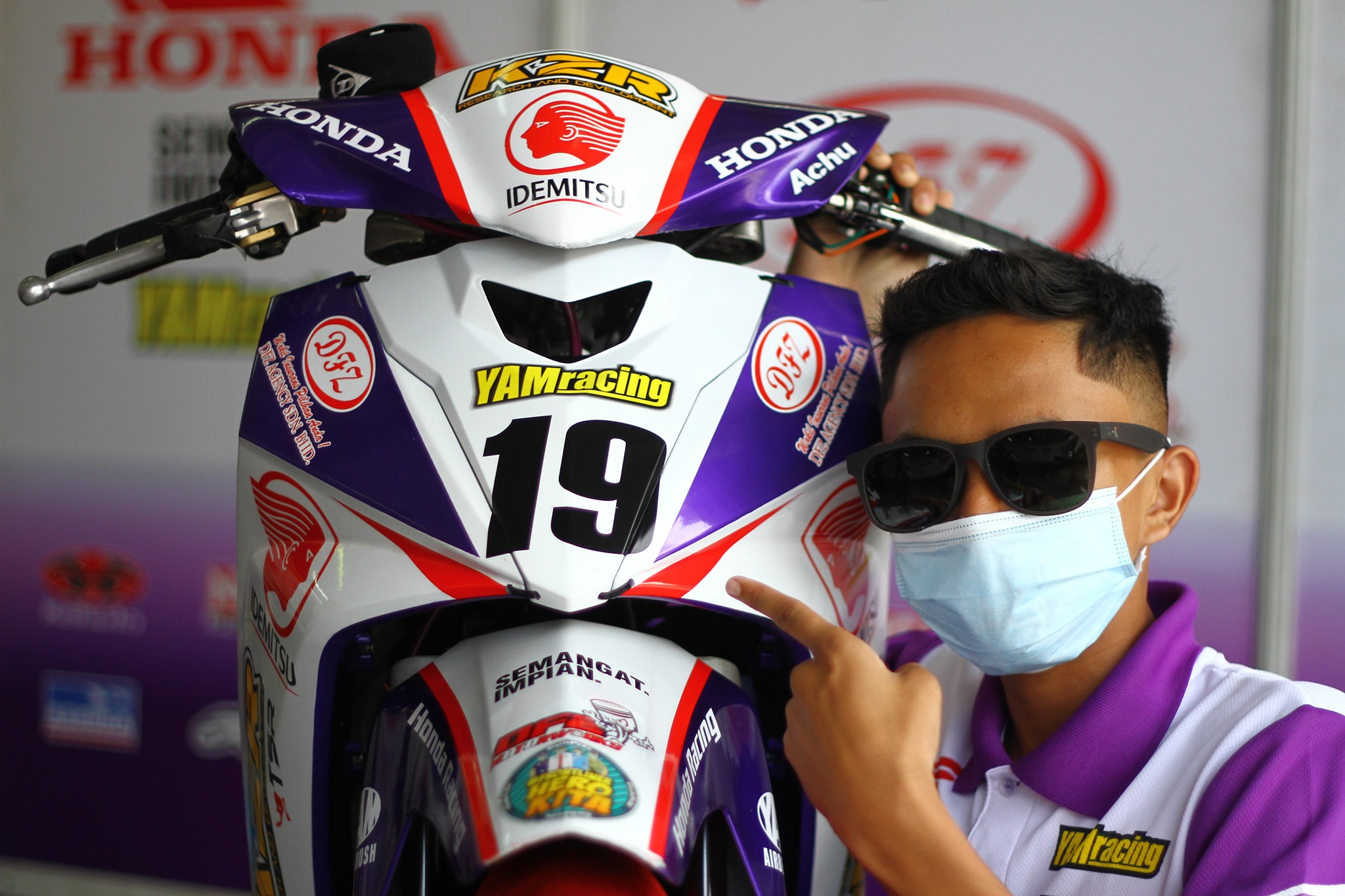 Idemitsu Kozi DFZ Yam... - Idemitsu Kozi DFZ Yam Honda Racing
