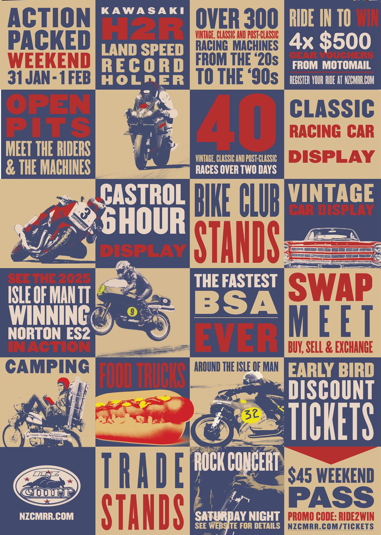 New Zealand Classic Motorcycle Racing Register (NZCMRR) | Auckland
