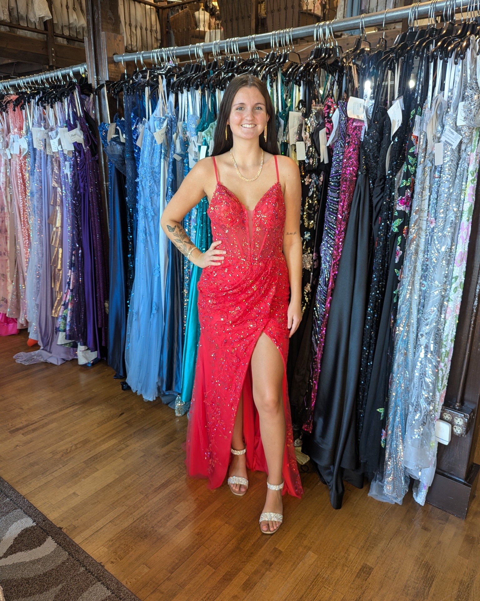 prom dresses sale Elegance Bridal & Boutique's prom dress Evening gowns Size:5.5 US Men (4.5 AU/UK) material Mesh Eliza J One Shoulder quality stretch satin