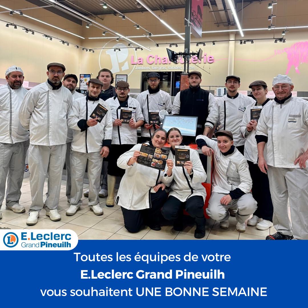 E. Leclerc - 🥰 [𝐁𝐎𝐍𝐍𝐄 𝐒𝐄𝐌𝐀𝐈𝐍𝐄 !] 🥰 Une nouvelle semaine démarre… et ...