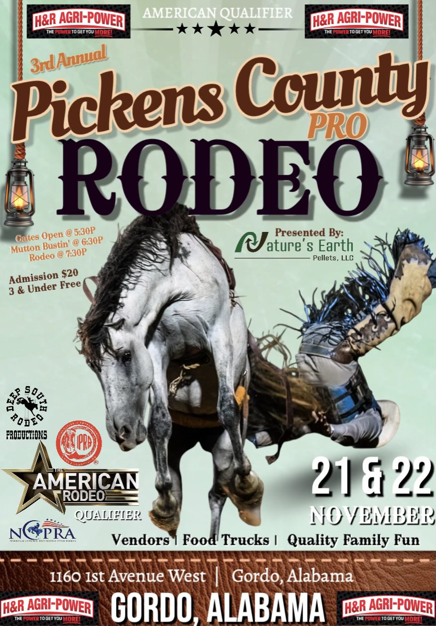 H & R AgriPower Pickens County Pro Rodeo