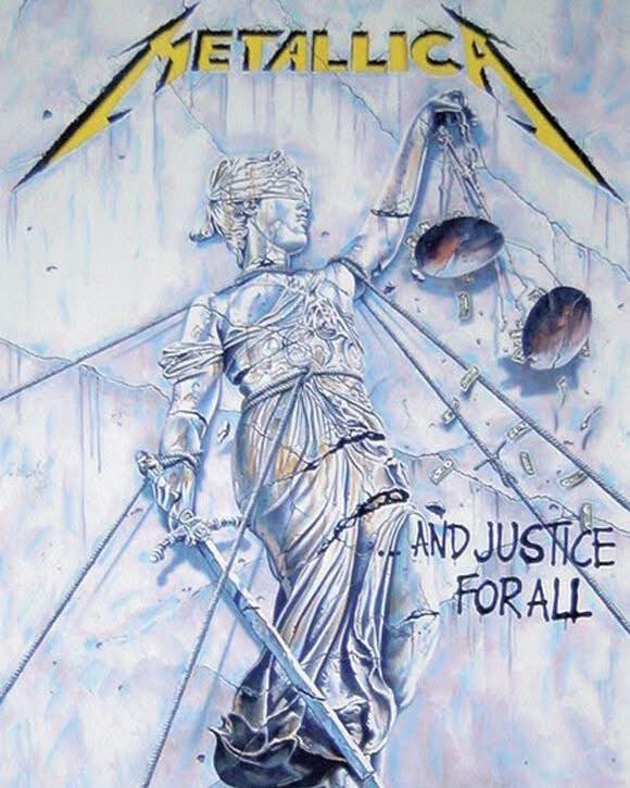 Metallica and justice for all album (1988)