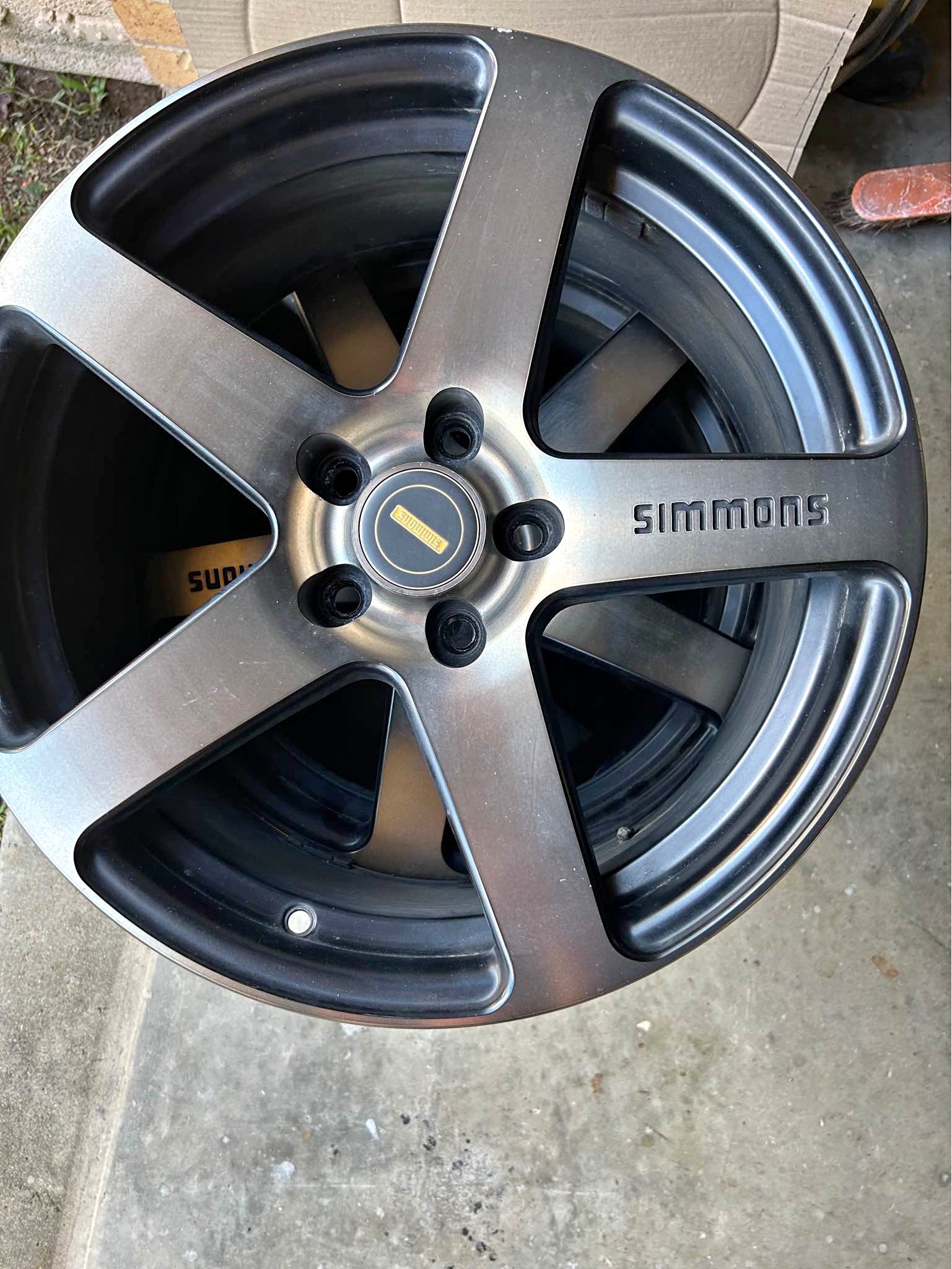Simmons rims - Car Wheels, Tires & Parts - Mackay, Queensland ...