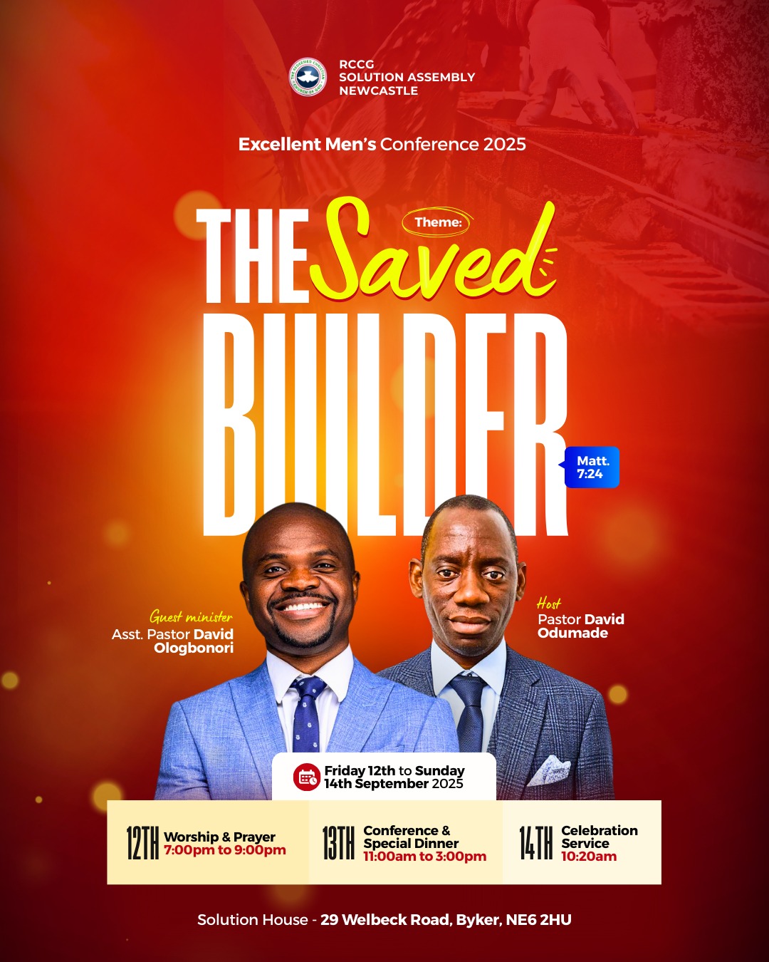 Day 2 of our Excellent... - Rccg SolutionAssembly Newcastle | Facebook