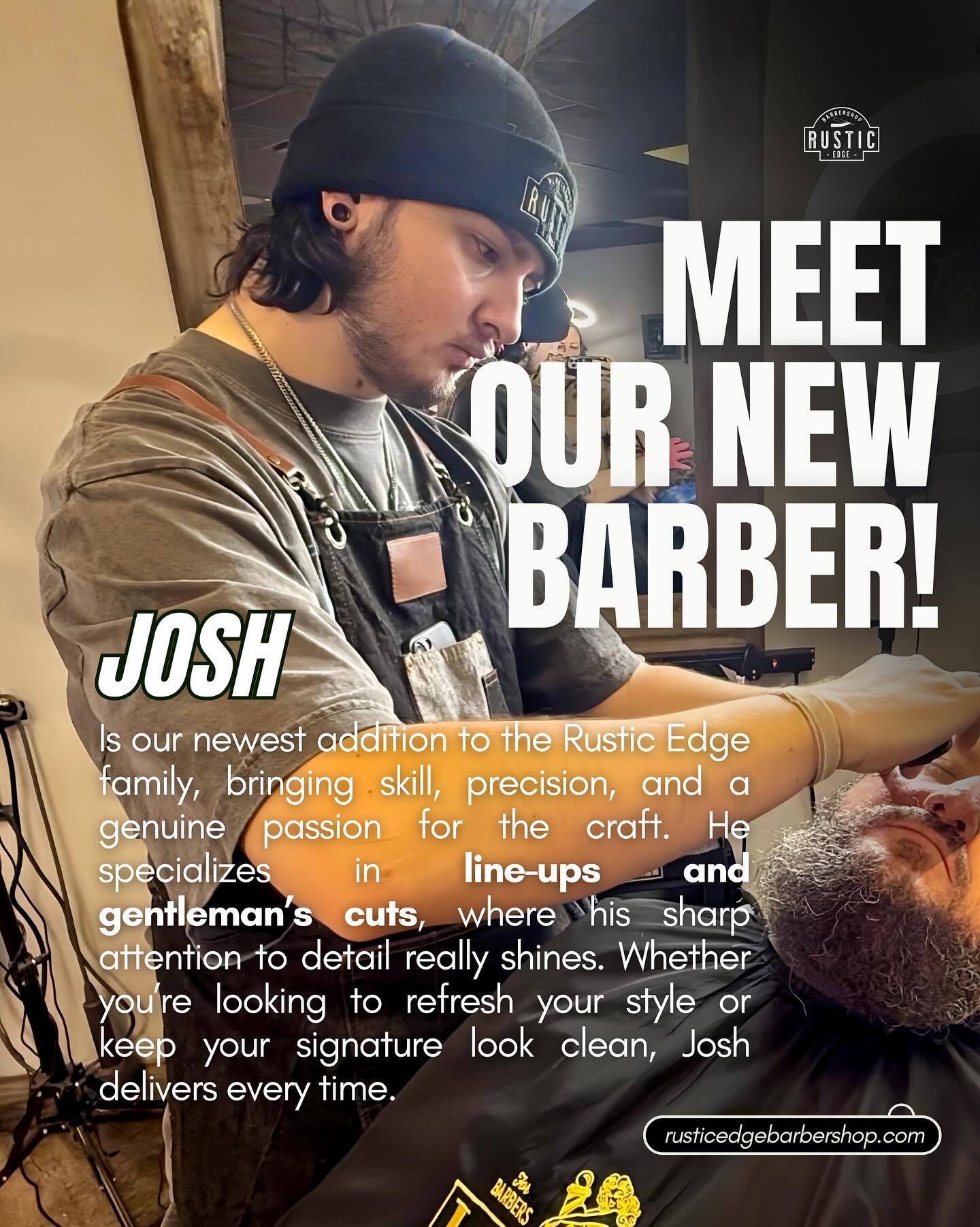 Rustic - We’re excited to welcome Josh to the Rustic Edge team! Josh ...