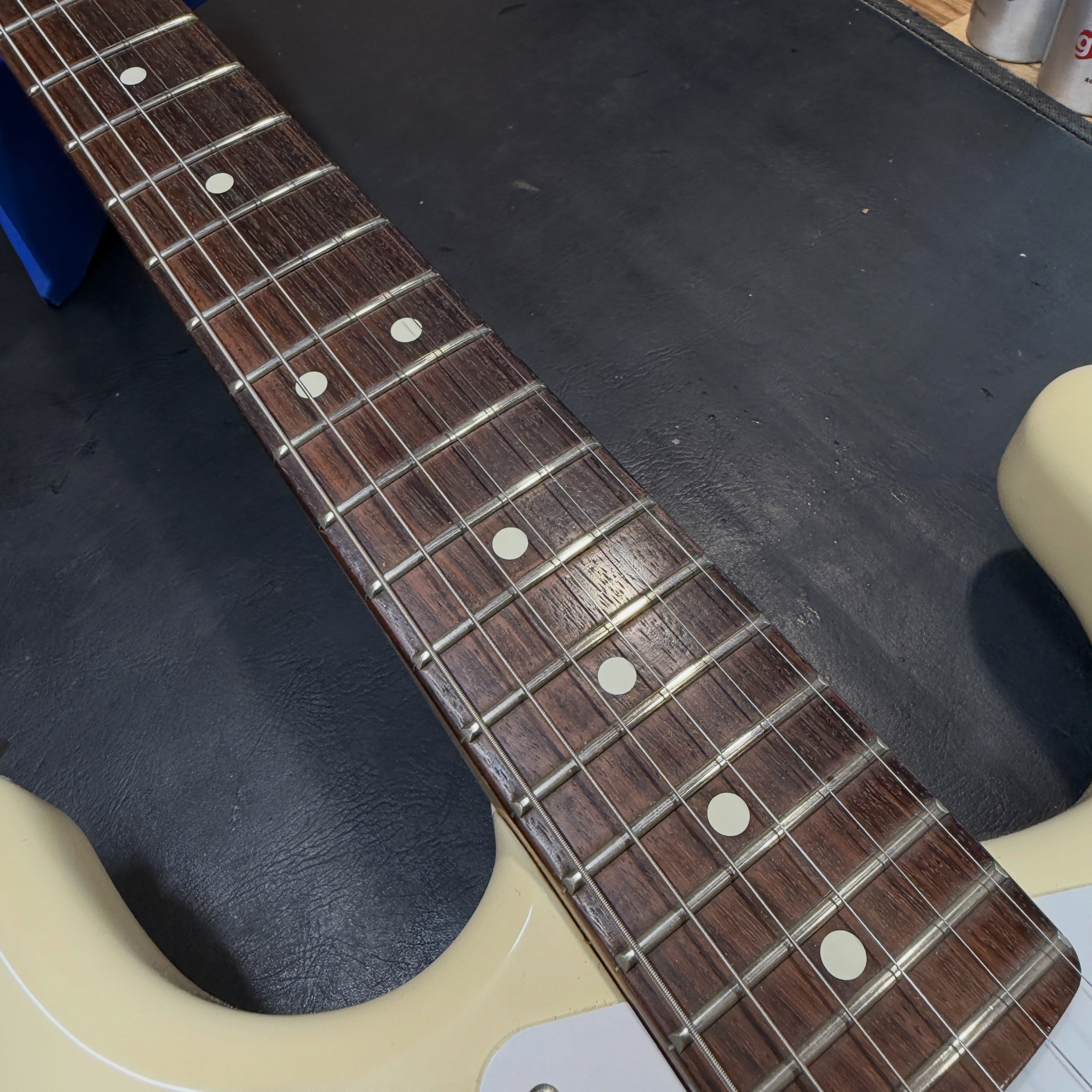 YAMAHA SPX-300 フレット交換完了 Jescar 58118 Stainless Steel