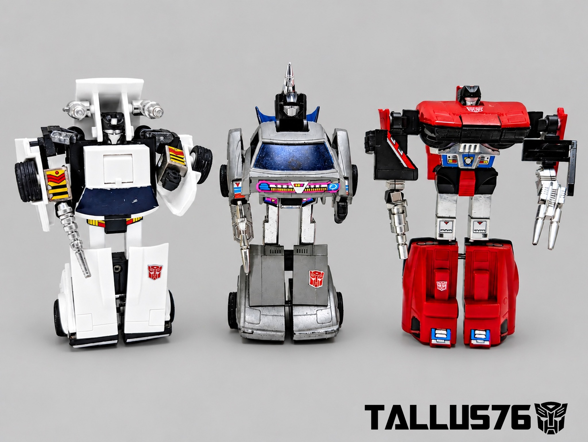 Transformers Mail-away Omnibots 1985 Downshift, Camshaft, Overdrive