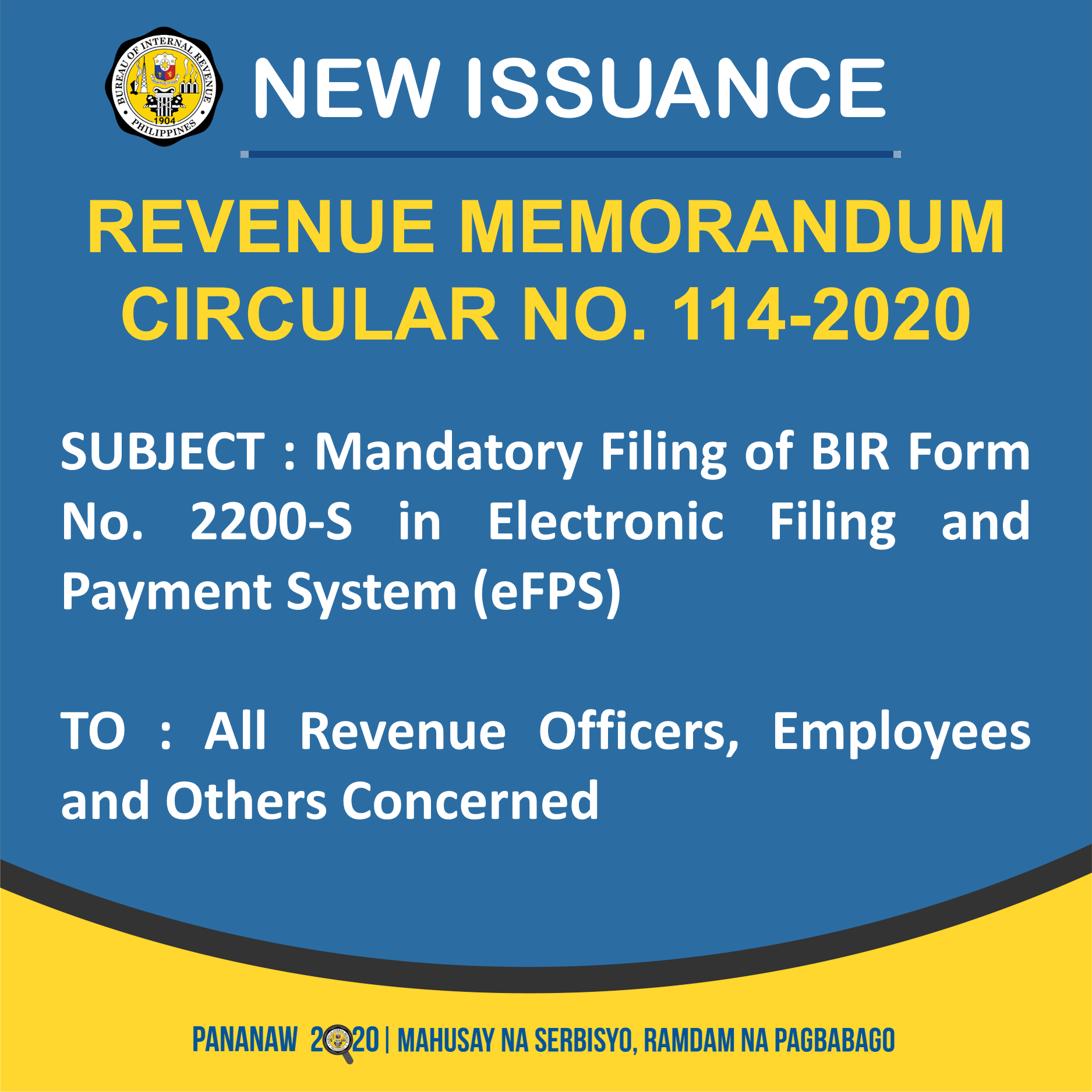 Bureau of Internal Revenue Philippines - Revenue Memorandum Circular No ...