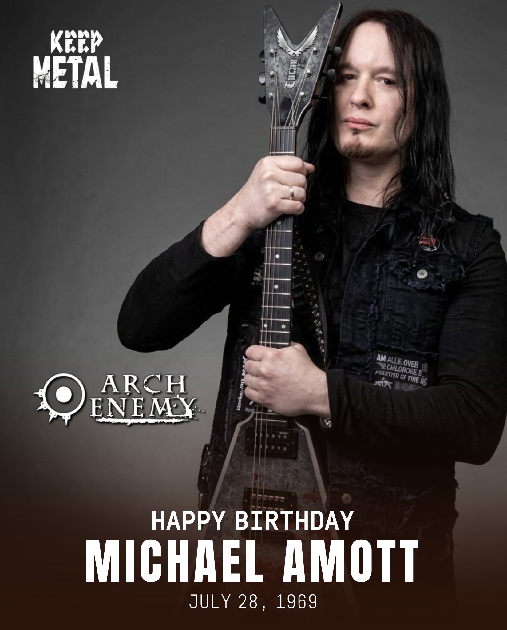 Arch Enemy's Michael Amott Shares Tribute After His Father's Death