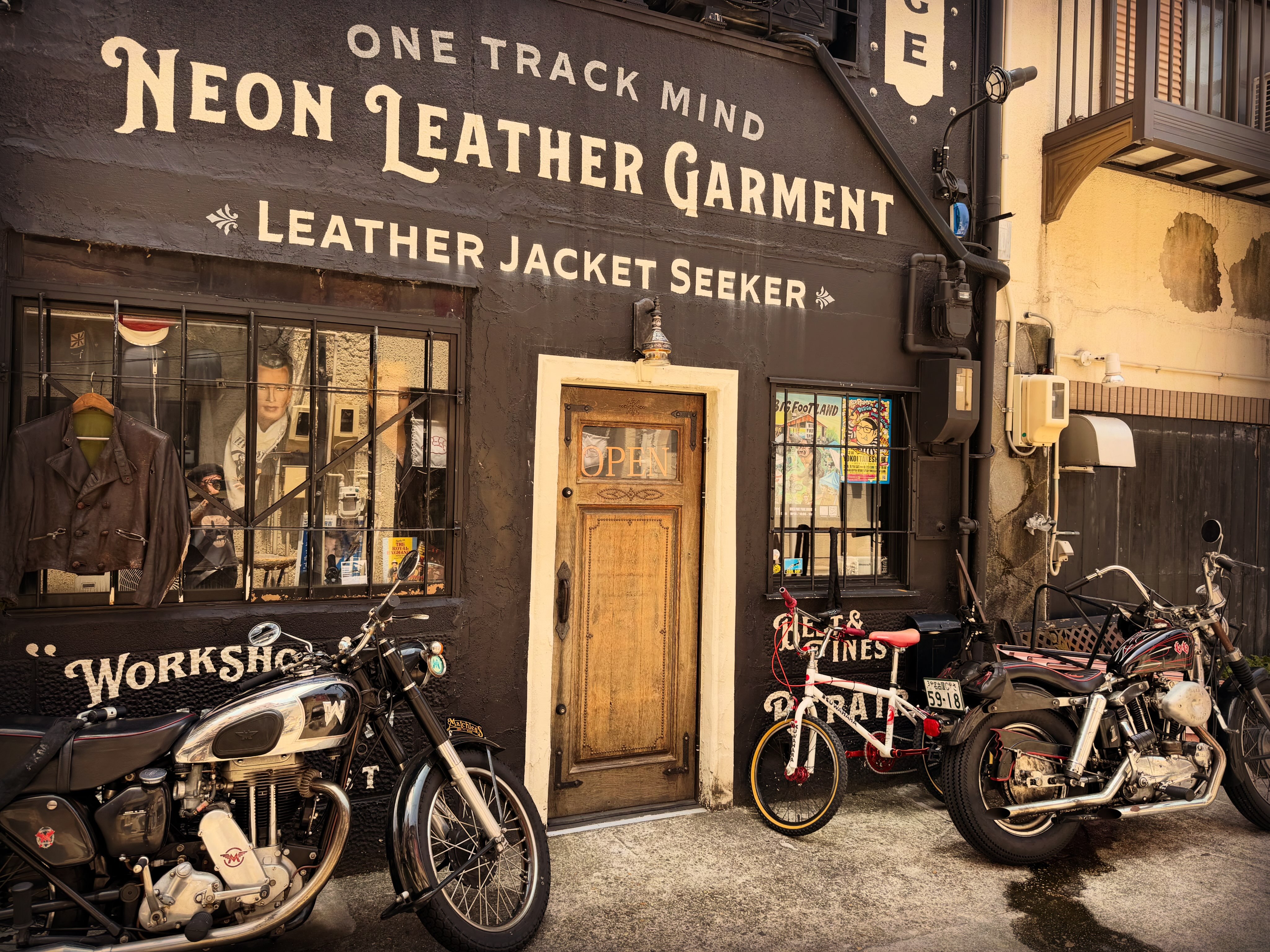 NEON Leather Garment