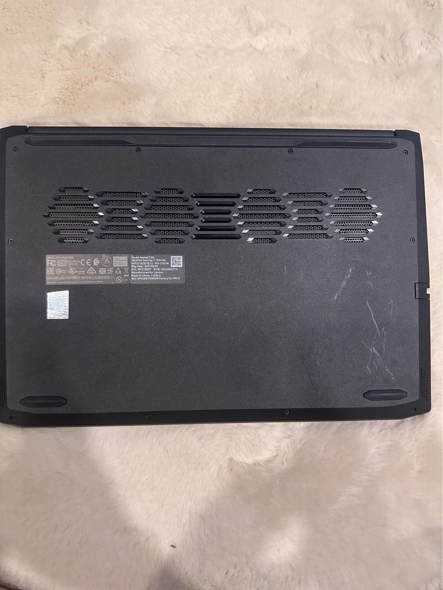 Lenovo ideapad Gaming 3-15ACH6 Laptop - Type 82K2 - Laptops - Bangkok ...