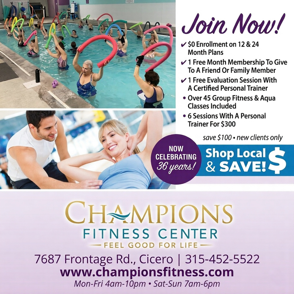 Champions Fitness Center | Cicero NY