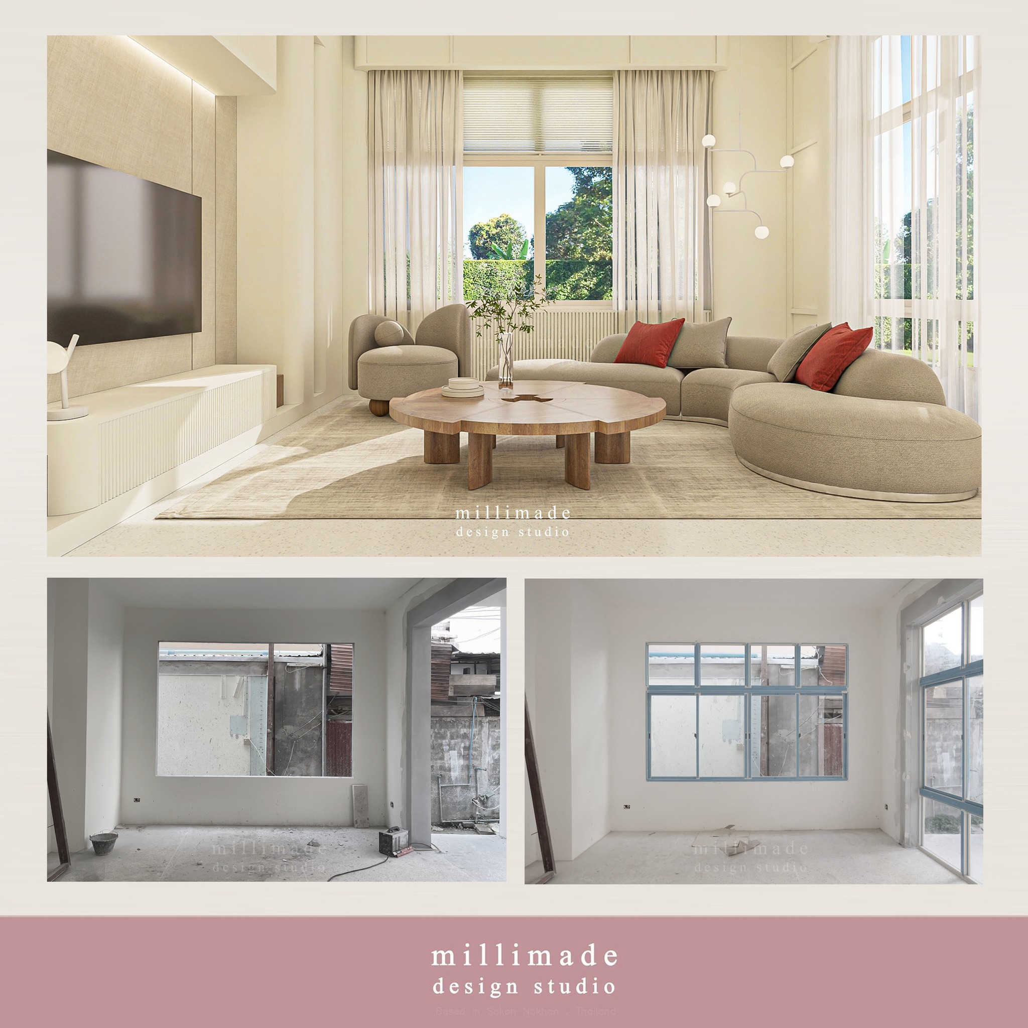 Baan Narayana Housing interior... - millimade design studio | Facebook