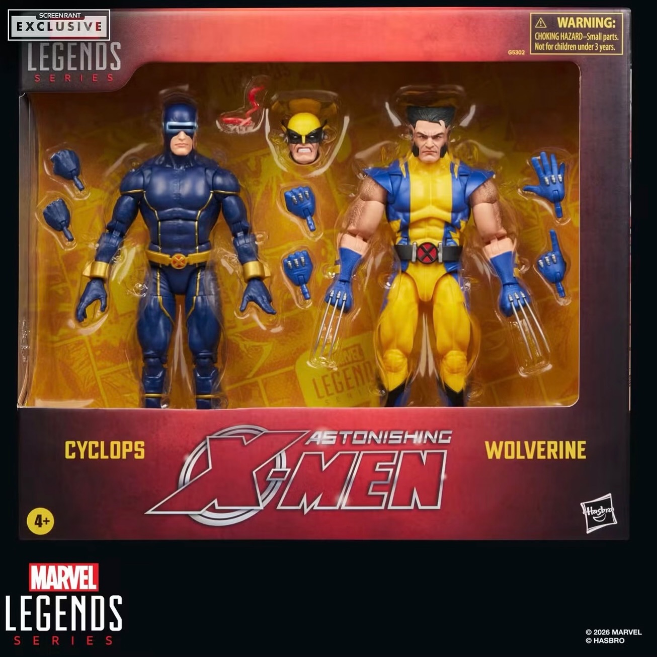 Marvel Legends Astonishing X-Men Cyclops Wolverine 2-pack (NYCC 2026)