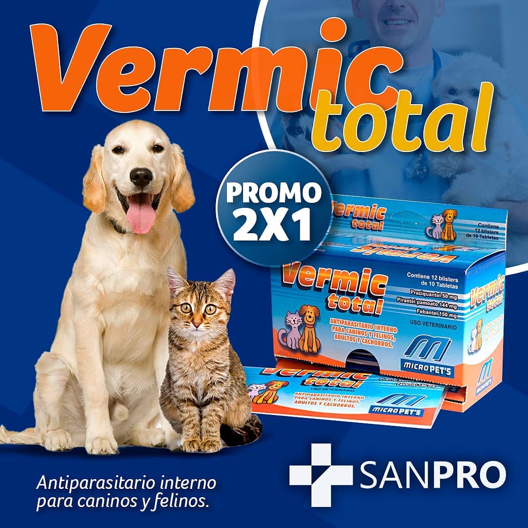 Sanpro S.A. - APROVECHA LA PROMO 2X1 - Vermic Total es un...
