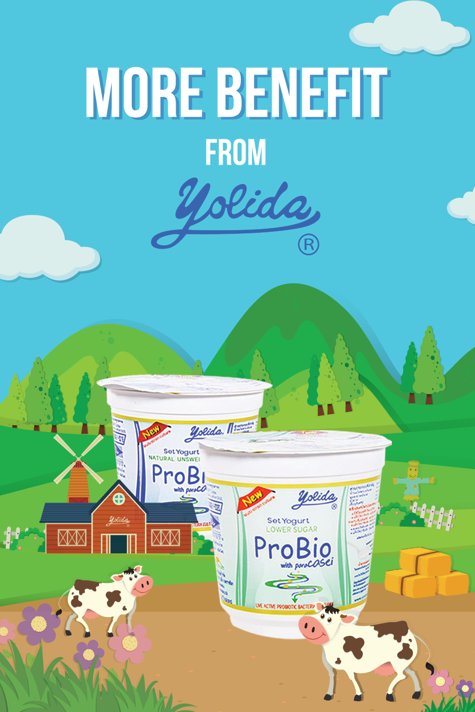 Yolida yogurt - More Benefit from 