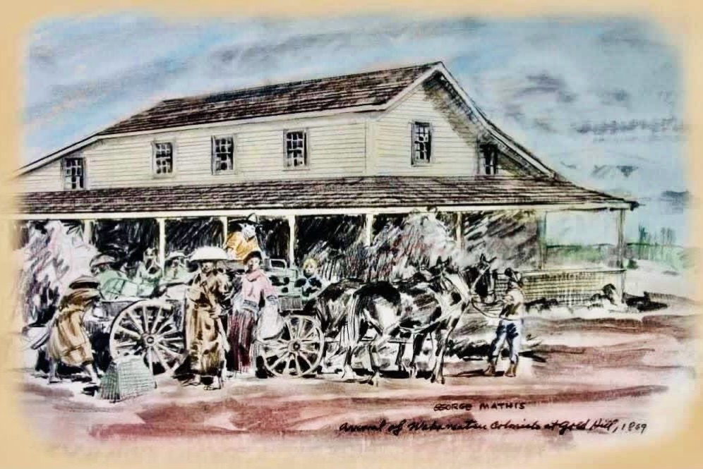 On June 8, 1869, a group of Japanese immigrants arrived at Gold