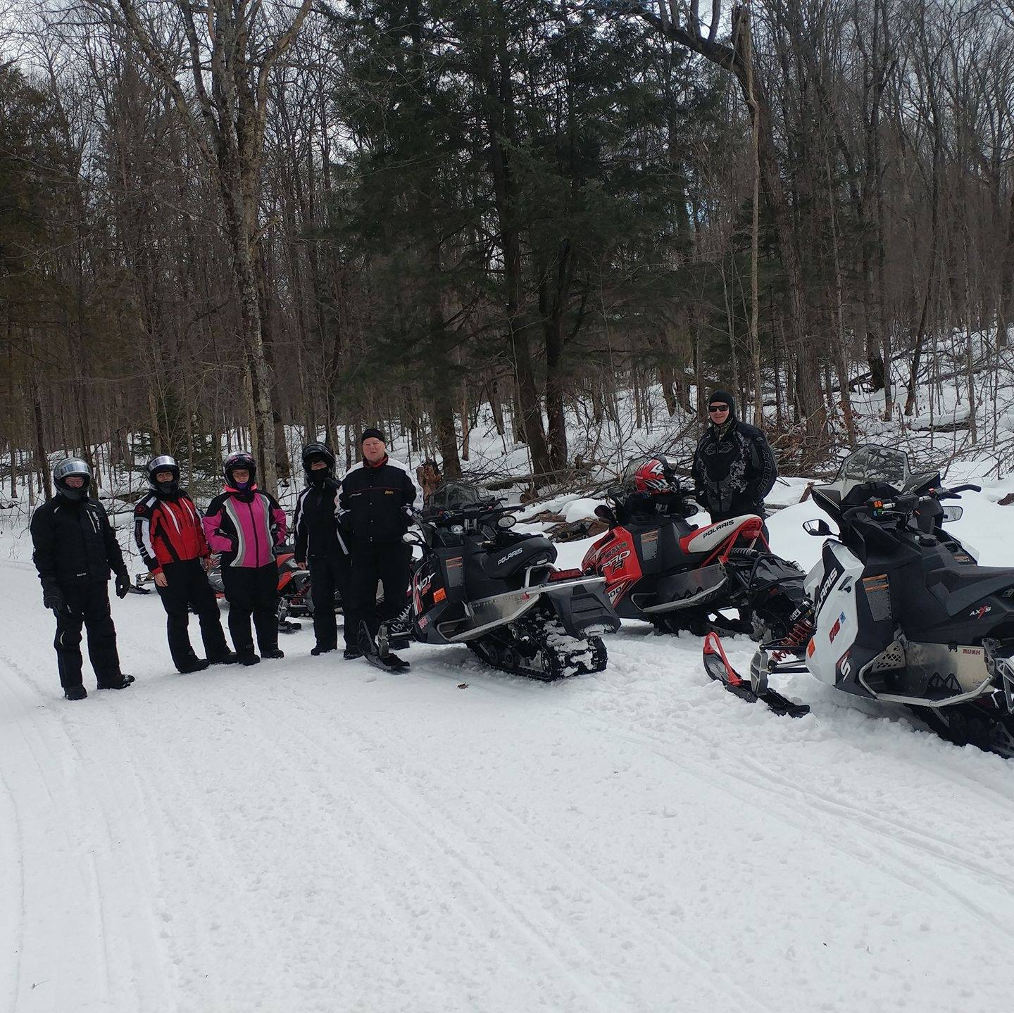 Randy - We're having an awesome snowmobile trip in Wisconsin. There's ...
