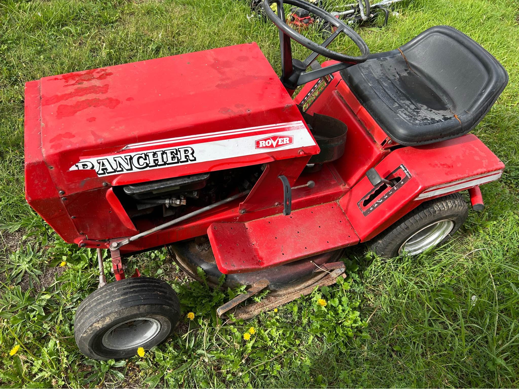 Rover Rancher ride on, spares or project even race mower. - Lawn Mowers ...