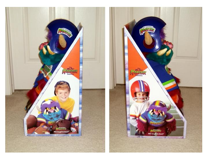 Not your average My Pet Monster. This is the rare Football Monster