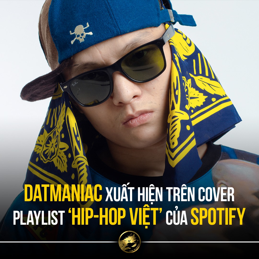 Crow - DATMANIAC XUẤT HIỆN TRÊN COVER PLAYLIST 'HIP-HOP VIỆT' CỦA ...