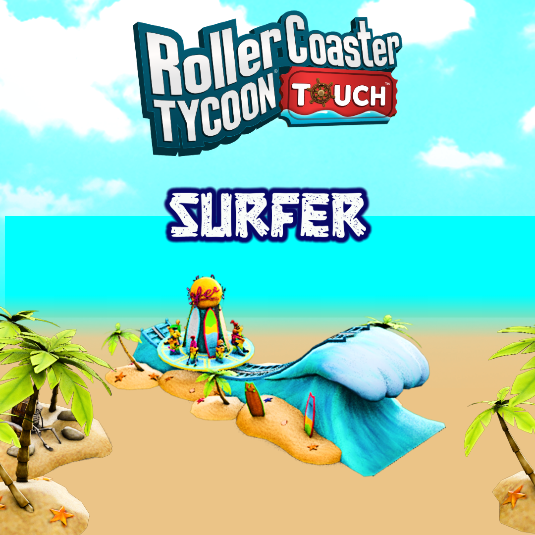 Skateboard The One Edition Rollercoaster Feathers Icecream Palms Surfer - 8.0" X 33.85" - Complet Pro Stable Et Poppant