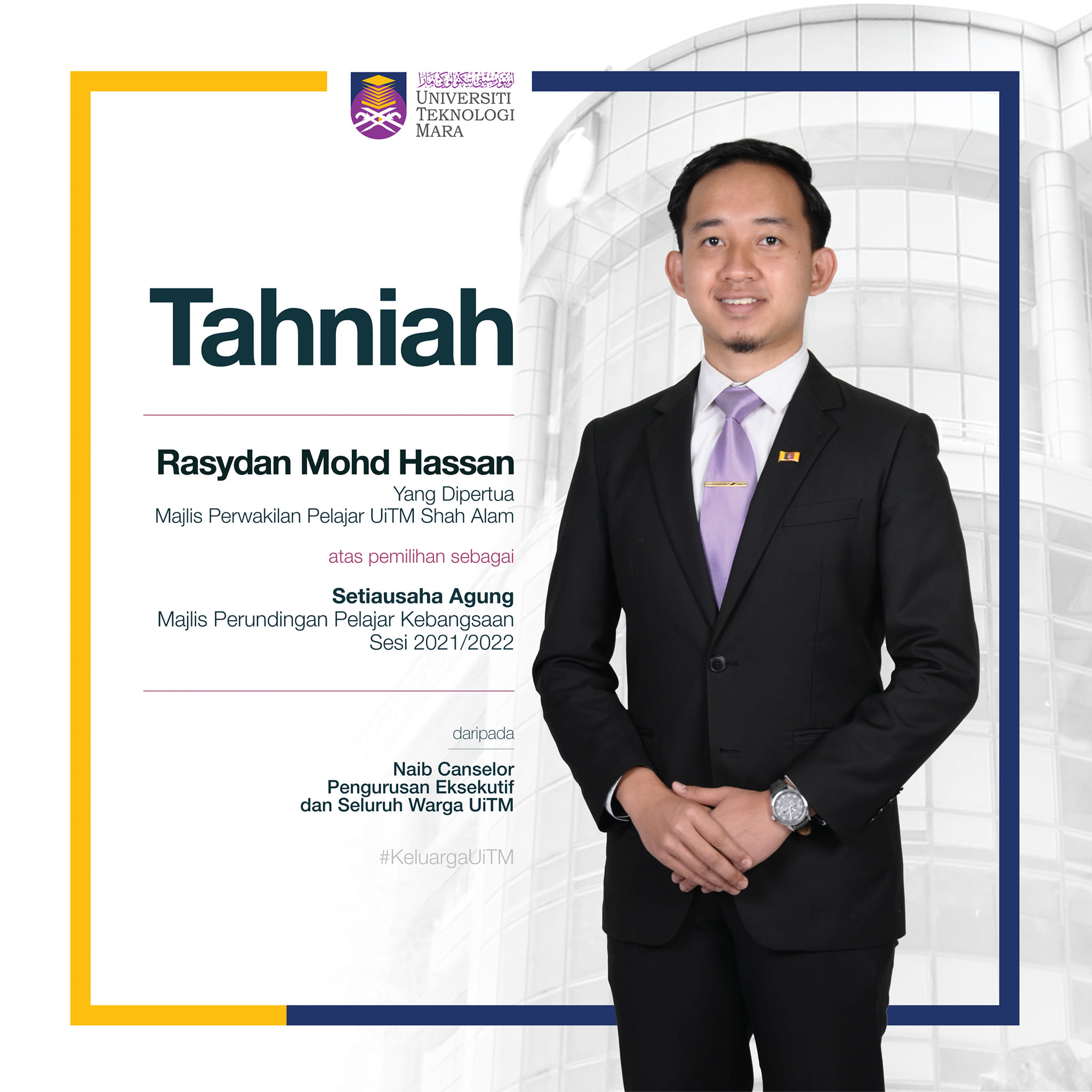 Tahniah saudara... - Universiti Teknologi MARA - Media Rasmi | Facebook