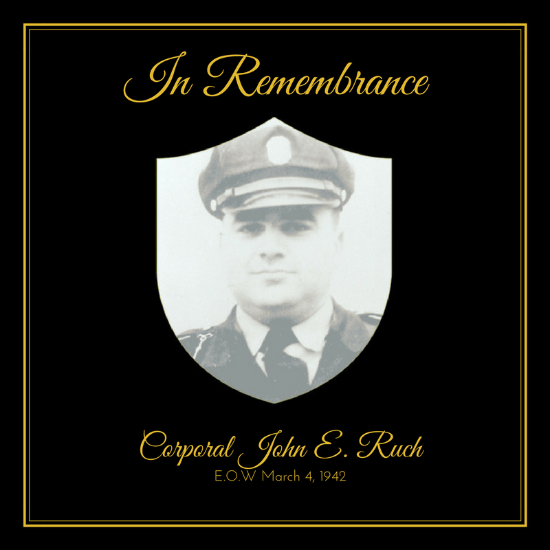 Ohio State Highway Patrol - Today we remember Corporal John E. Ruch who ...