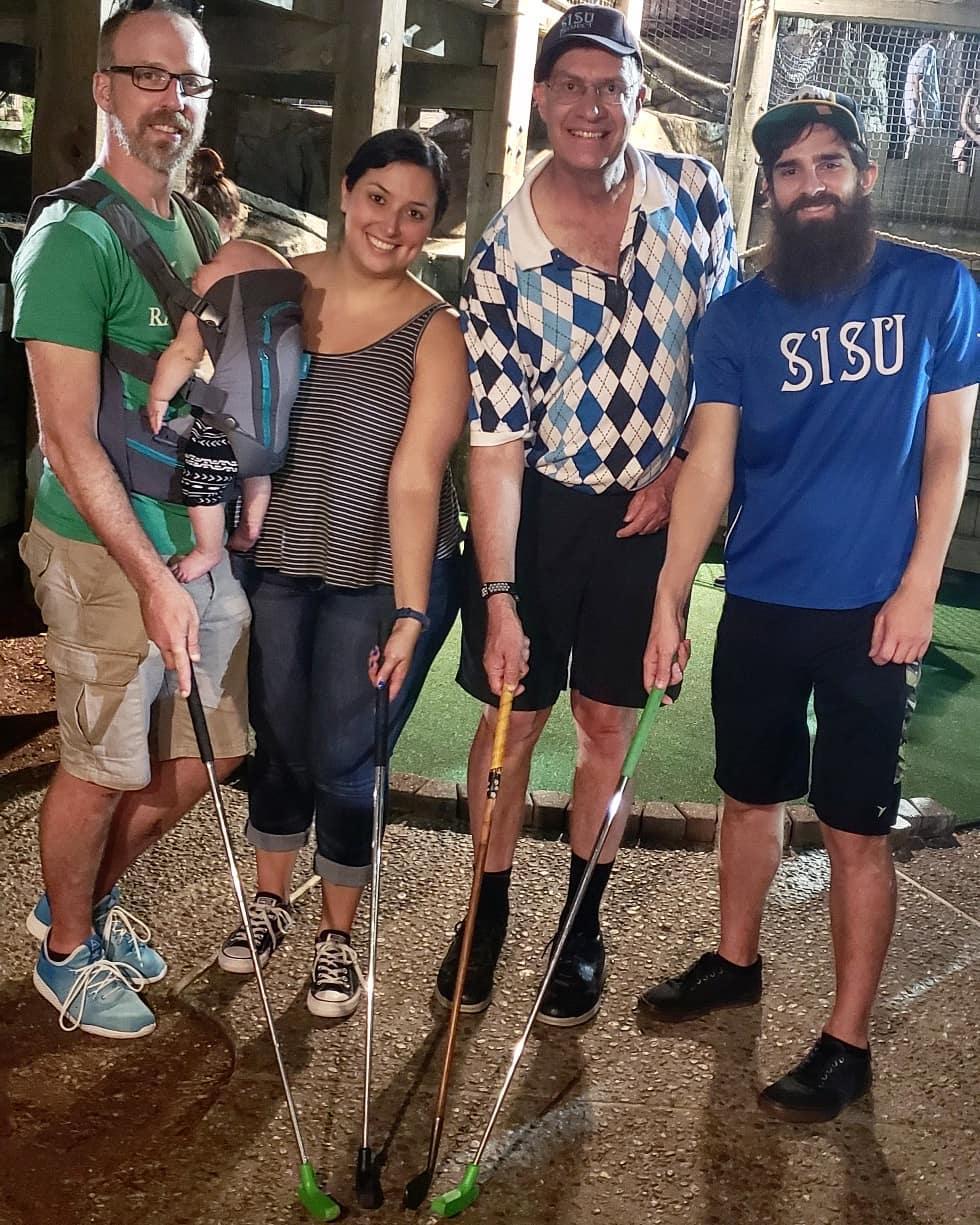 SISU Project - Mini golf night!! Mvp goes to Simon who...