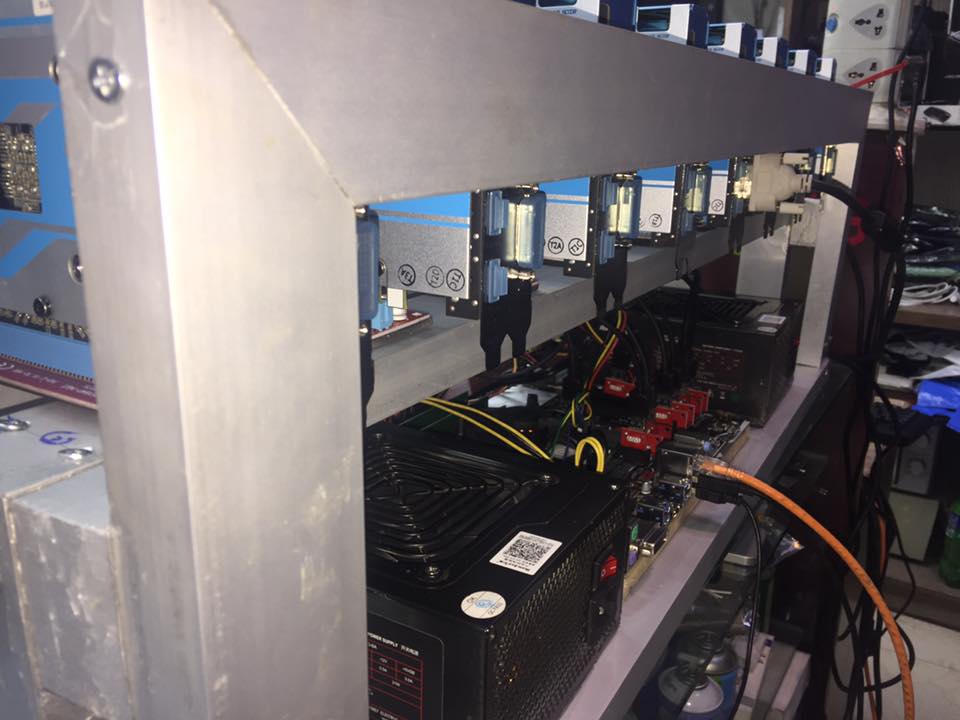 CSP - We MADE READY GPU MINING RIG USING 8 GPUS BRAND NEW...