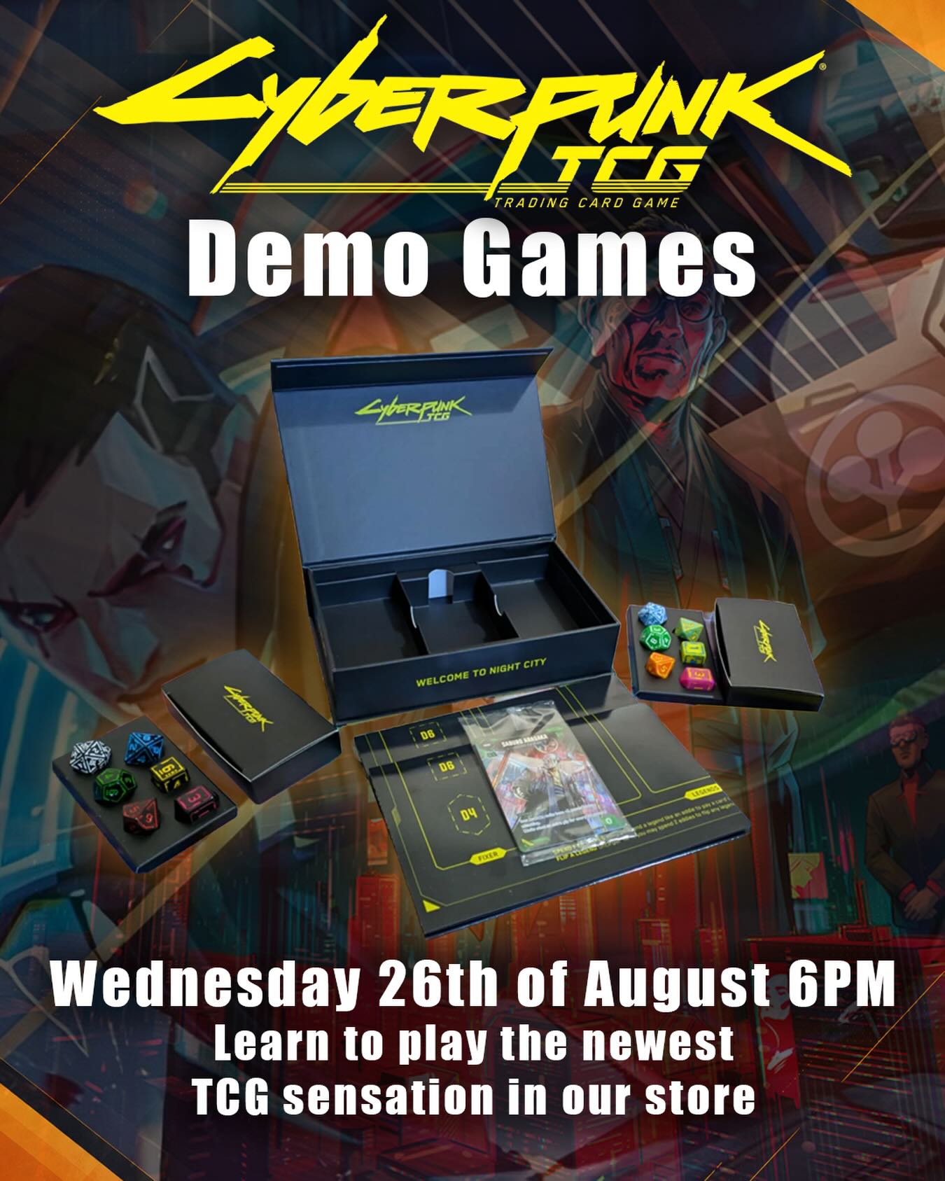 Sandbox - 👾💻 CYBERPUNK TCG DEMO 💻👾 Kickstarters biggest TCG