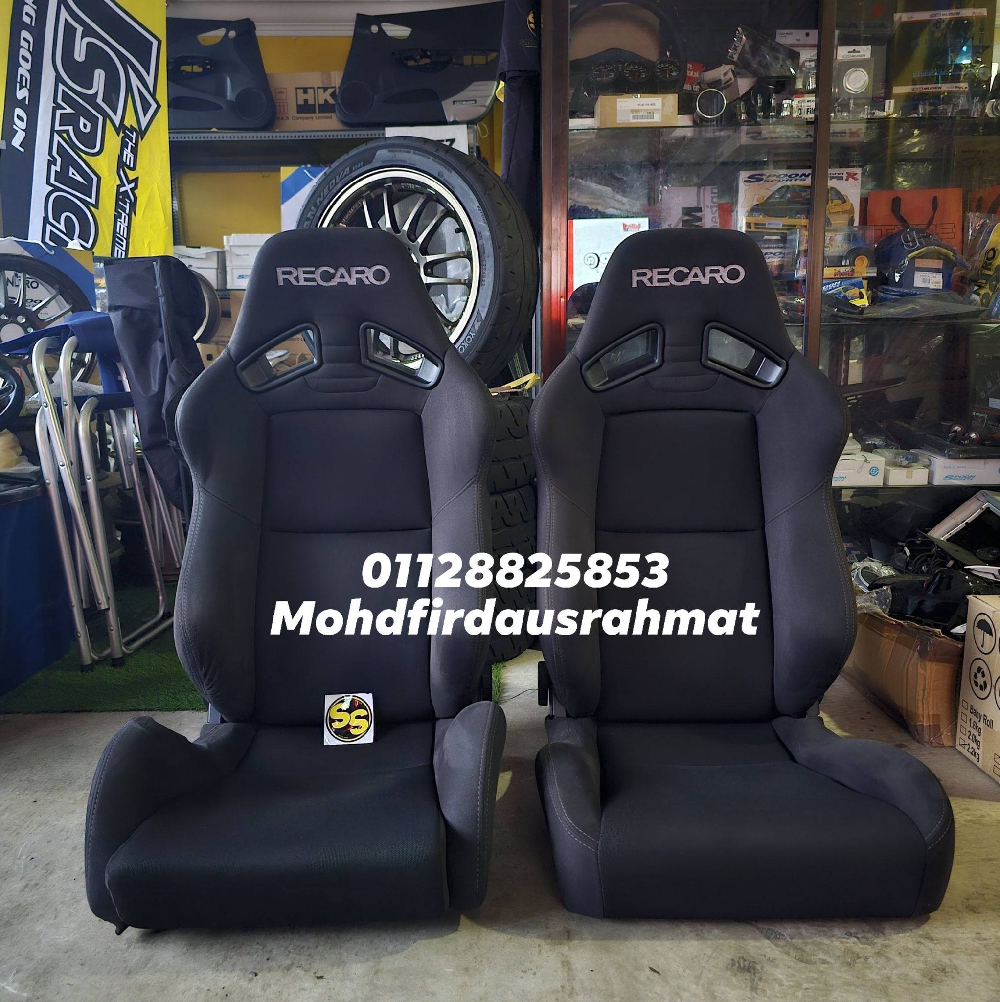 RECARO CO. LTD SR7 & SR7F SK100 FULL BLACK ?????? 011-2882 5853