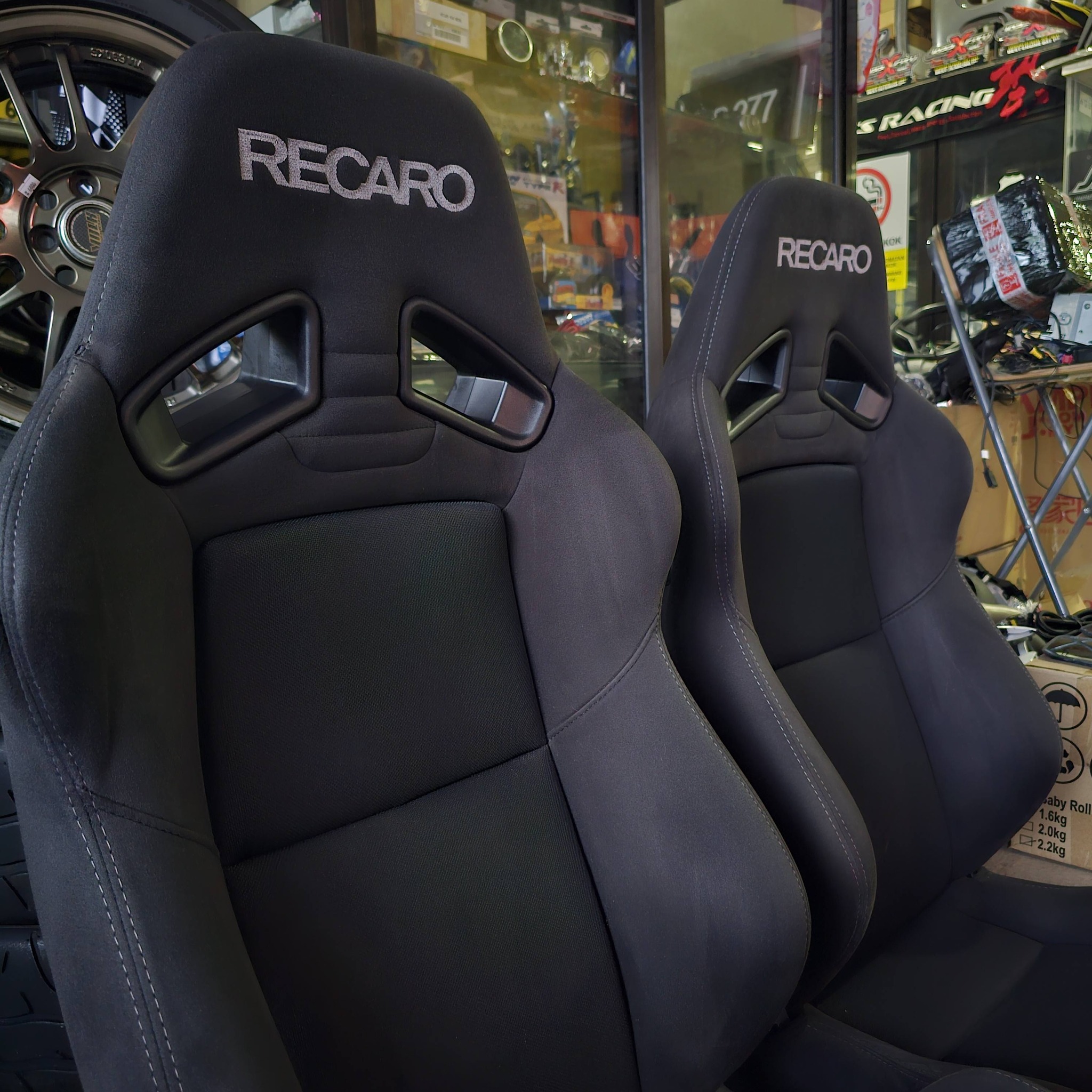 RECARO CO. LTD SR7 & SR7F SK100 FULL BLACK ?????? 011-2882 5853