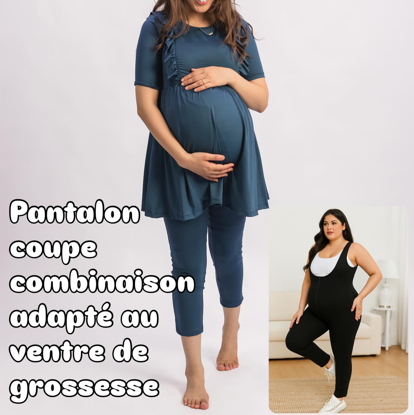 Burkini Femme 3 Pièces NAJMA Avec Hijab – Maillot De Bain Modeste Islamique, Grossesse & Allaitement, Tissu Respirant UPF 50+