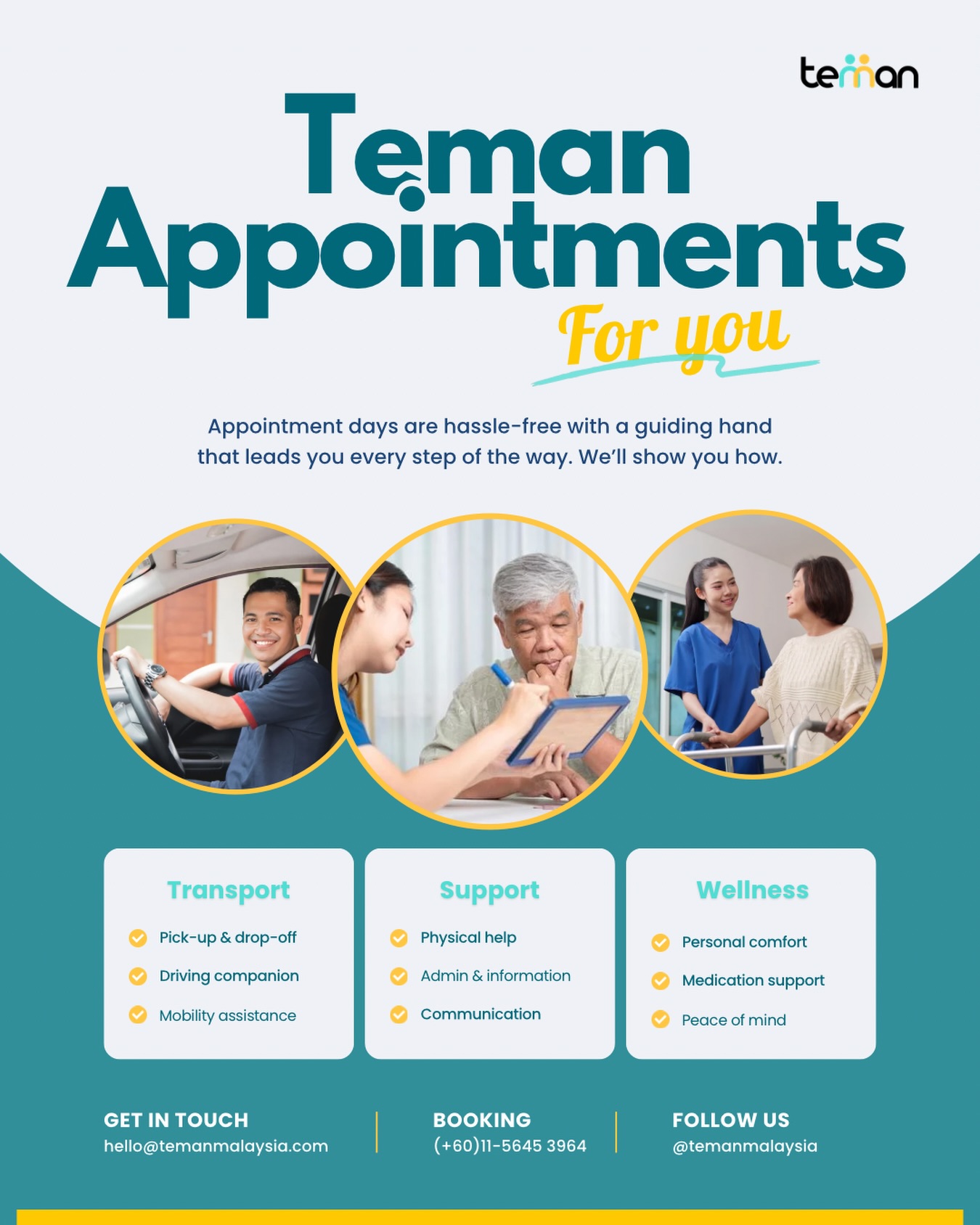 Teman - 📅 Mark that calendar. Off the doctor’s we go. Appointment days ...