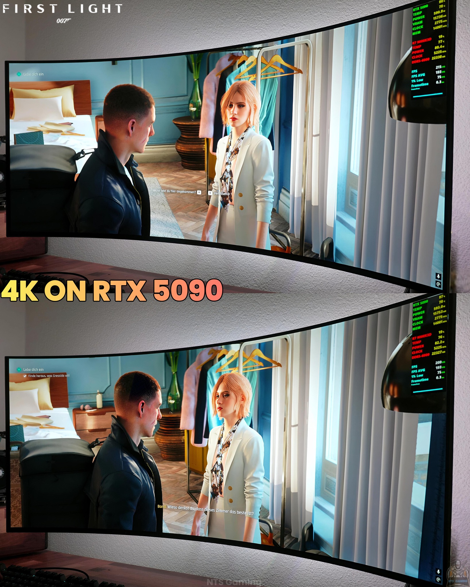 Steam Deck somehow pushing 45FPS in 007 First Light 👀🔥 But to be