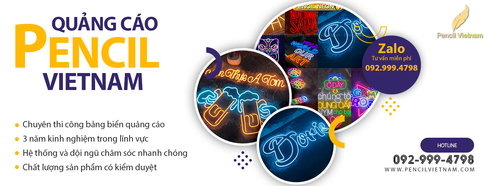 Thiết kế led neon - Pencil Vietnam