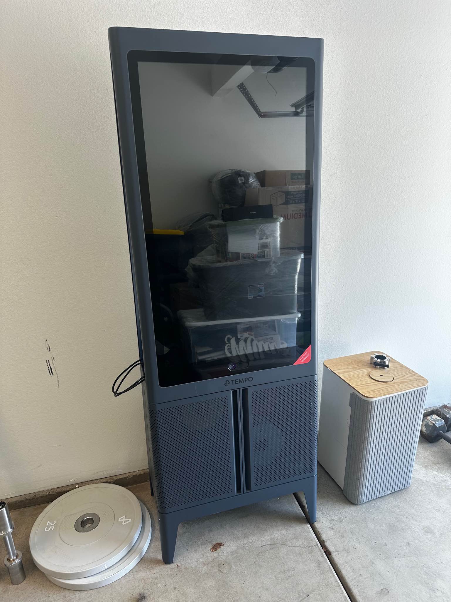 Tempo Studio Home Gym – Full Setup - Weight Lifting Machines & Racks ...