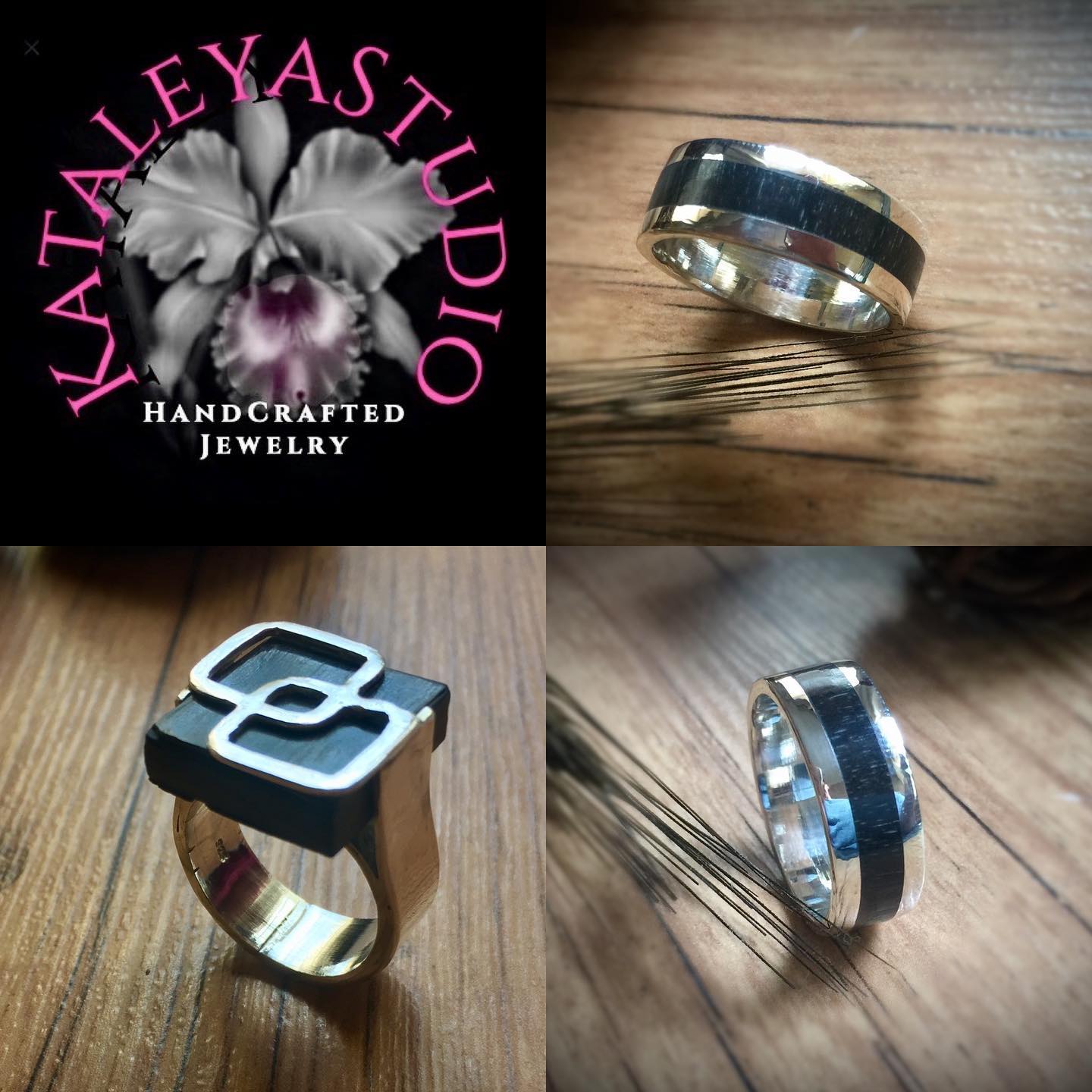 KataleyaStudio - This Sterling Silver and Exotic Black... | Facebook